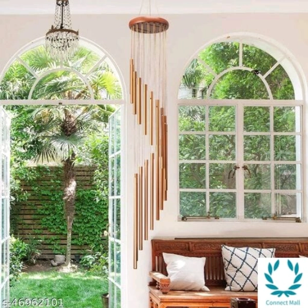 Classy Wind Chimes - L X B XH : 10 X15 X15cm, Metal, Multipack :1